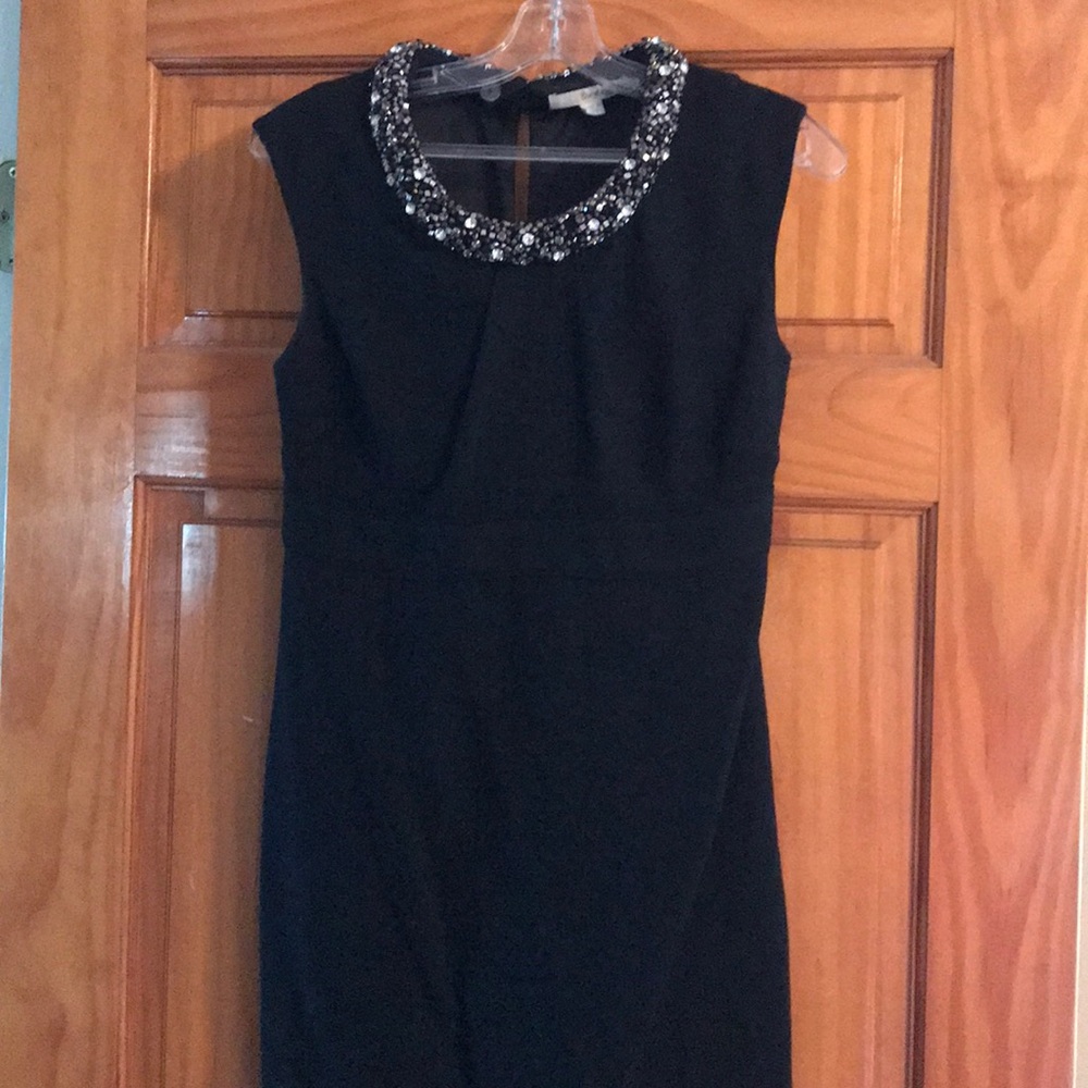 Boden black party dress.